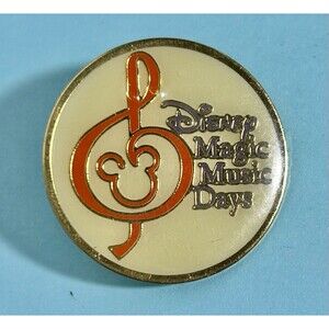 Vintage WALT DISNEY PIN Magic Music Days 80’s 90’s MICKEY MOUSE